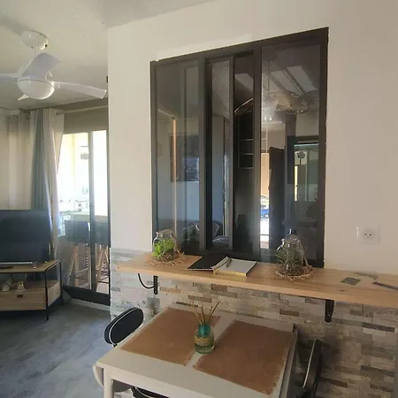 Apartamento Climatisé Avec Wifi, Piscine Et Parking à Coudalère - Fr-1-195-112 Le Barcarès